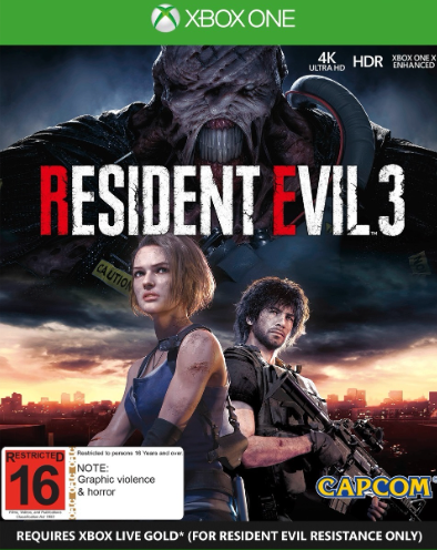 RESIDENT EVIL 3 XBOX ONE/ SERIE X/S
