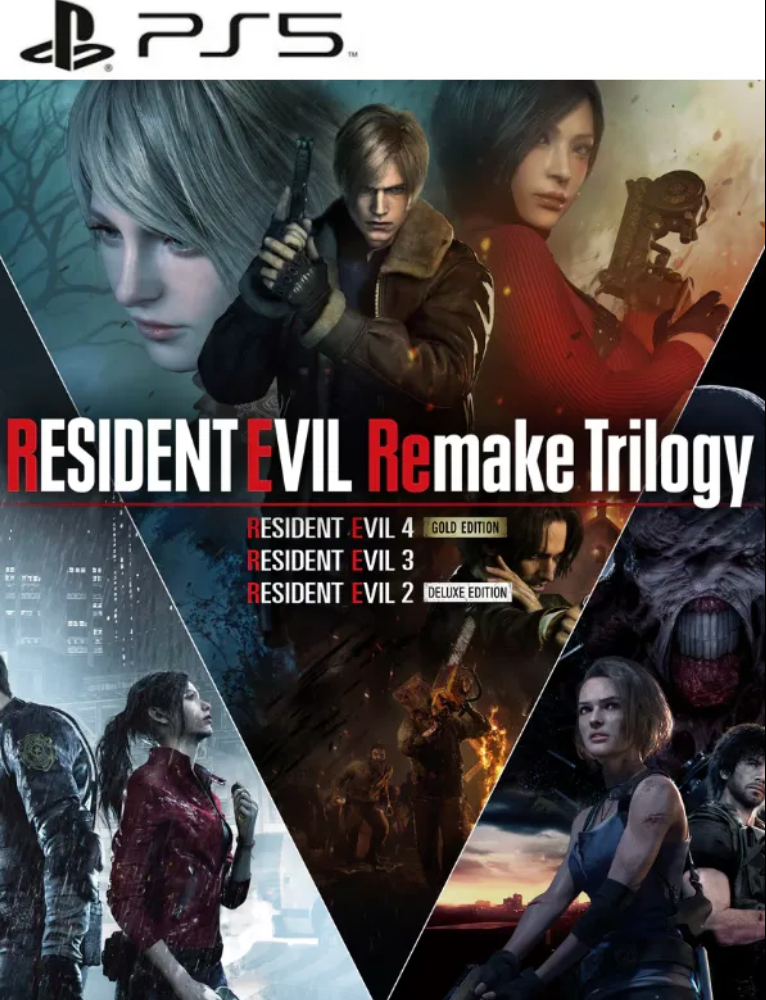 RESIDENT EVIL TRIOLOGY PS5 SECUNDARIA
